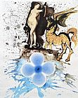 Hommage a Cranach by Salvador Dali